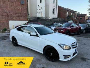 Mercedes C Class 1.6 C180 BlueEfficiency AMG Sport G-Tronic+ Euro 5 (s/s) 2dr