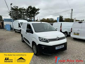 Citroen Berlingo 650 ENTERPRISE M BLUEHDI S/S L1 PANEL VAN AIR CON EURO 6 ULEZ CO