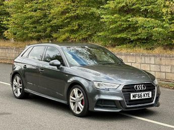 Audi A3 1.6 TDI S line Sportback Euro 6 (s/s) 5dr
