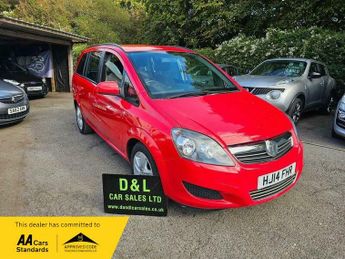 Vauxhall Zafira 1.8 16V Exclusiv Euro 5 5dr