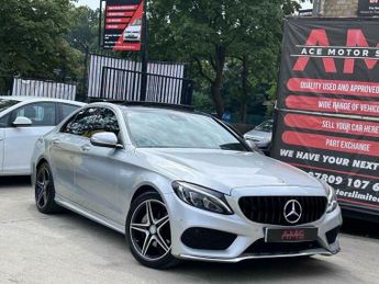 Mercedes C Class 2.1 C220d AMG Line (Premium Plus) 7G-Tronic+ Euro 6 (s/s) 4dr