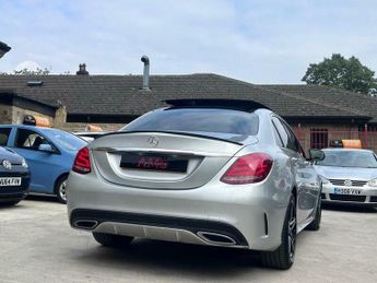 Mercedes-Benz C Class 2.1 C220d AMG Line (Premium Plus) 7G-Tronic+ Euro 6 (s/s) 4dr