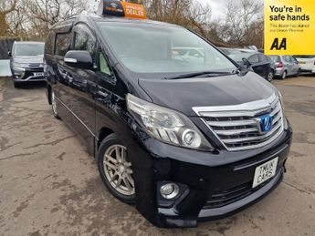 Toyota Alphard 2.4 Hybrid Automatic 7 Seats 5dr ULEZ Free