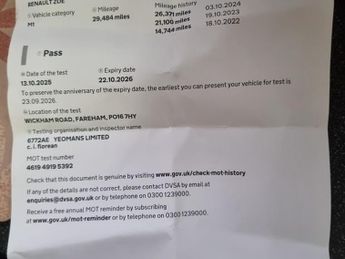 Renault Zoe DYNAMIQUE INTENS