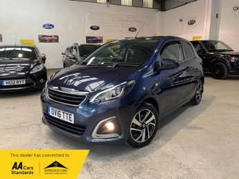 Peugeot 108 1.2 PureTech Allure Hatchback 3dr Petrol Manual Euro 6 (82 ps)