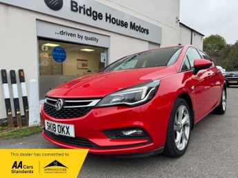 Vauxhall Astra 1.4i Turbo SRi Hatchback 5dr Petrol Manual Euro 6 (150 ps)