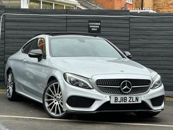 Mercedes-Benz C Class 2.0 C200 AMG Line (Premium) G-Tronic+ Euro 6 (s/s) 2dr