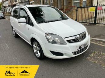 Vauxhall Zafira 1.6 16V Exclusiv MPV 5dr Petrol Manual Euro 5 (115 ps)