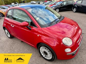 Fiat 500 LOUNGE £35 TAX+GLASS ROOF+AIR CON
