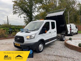Ford Transit 2.2 TDCi 350 Tipper Double Cab 4dr Diesel Manual RWD L3 H1 Euro