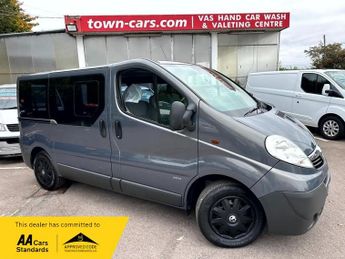 Vauxhall Vivaro COMBI CDTI-6 SPEED, SERVICE HISTORY, REAR SLIDING DOORS, REAR RA