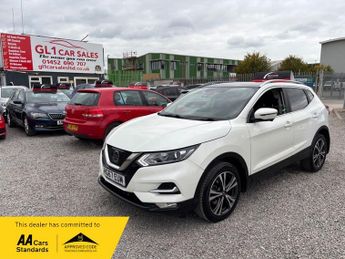 Nissan Qashqai N-CONNECTA DIG-T+360CAMERA+3 MONTH WARRANTY+FULL HISTORY+47K MIL