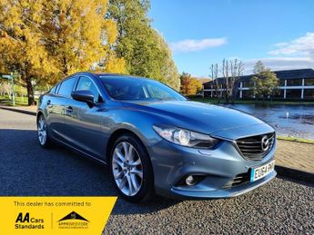 Mazda 6 2.2 SKYACTIV-D Sport Nav Saloon 4dr Diesel Auto Euro 6 (s/s) (17