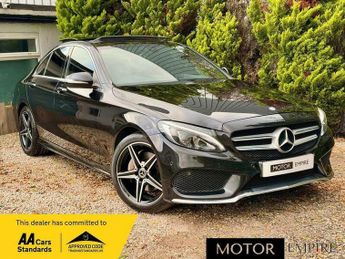 Mercedes C Class 2.1 C220 BlueTEC AMG Line (Premium) G-Tronic+ Euro 6 (s/s) 4dr