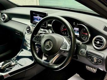 Mercedes-Benz C Class 2.1 C220 BlueTEC AMG Line (Premium) G-Tronic+ Euro 6 (s/s) 4dr