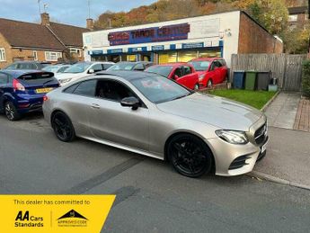 Mercedes E Class 2.0 E220d AMG Line (Premium) G-Tronic+ Euro 6 (s/s) 2dr