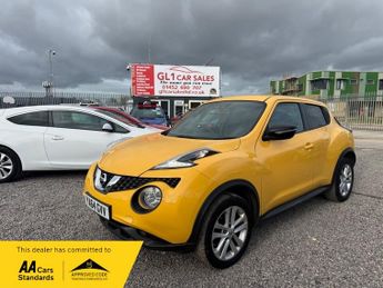 Nissan Juke ACENTA PREMIUM DIG-T+YELLOW JIKE+ULEZ COMPLAINT+REAR CAMERA+SATN