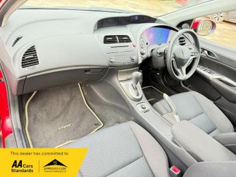 Honda Civic 1.8 i-VTEC ES Hatchback 5dr Petrol Automatic (169 g/km, 138 bhp)