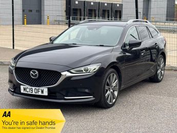 Mazda 6 2.0 SKYACTIV-G Sport Nav+ Tourer 5dr Petrol Manual Euro 6 (s/s) 