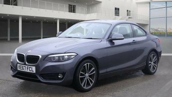 BMW 2 SERIES 2.0 218d Sport Coupe 2dr Diesel Auto Euro 6 (s/s) (150 ps)