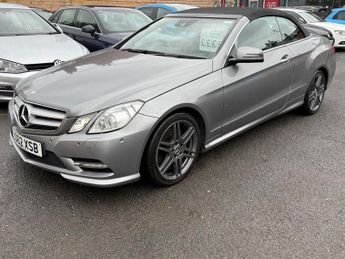 Mercedes E Class 2.1 E220 CDI BlueEfficiency Sport Cabriolet G-Tronic+ 2dr 170BHP