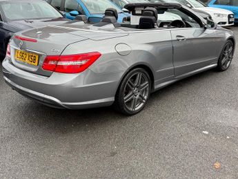 Mercedes E Class 2.1 E220 CDI BlueEfficiency Sport Cabriolet G-Tronic+ 2dr 170BHP