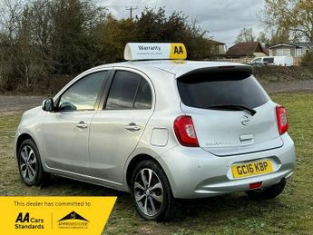 Nissan Micra 1.2 n-tec Hatchback 5dr Petrol CVT Euro 6 (80 ps)