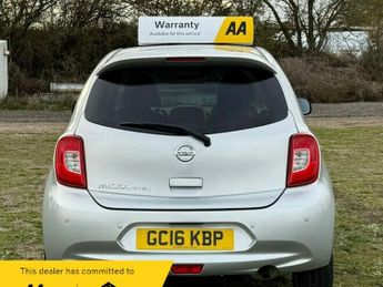 Nissan Micra 1.2 n-tec Hatchback 5dr Petrol CVT Euro 6 (80 ps)