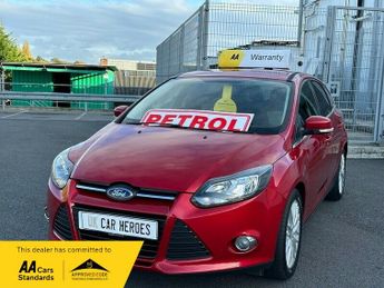 Ford Focus £20 TAX // ZETEC 1.0T ECOBOOST PETROL 5-DOOR 123 BHP