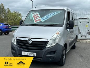 Vauxhall Movano F2800 CDTI 6 SEATER CREW VAN L1H1 PANEL VAN EURO 6