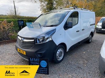 Vauxhall Vivaro 1.6 CDTi 2900 Panel Van 5dr Diesel Manual L1 H1 Euro 6 (s/s) (95