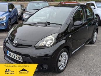 Toyota AYGO 2012 TOYOTA AYGO 1.0 VVT-i ICE 5 DOOR HATCH * A/CON * HALF LEATH