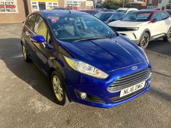 Ford Fiesta 1.25 Zetec Hatchback 5dr Petrol Manual Euro 6 (82 ps)