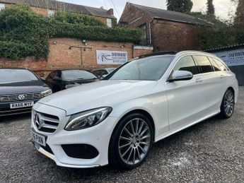 Mercedes-Benz C Class 2.1 C220d AMG Line (Premium) 7G-Tronic+ Euro 6 (s/s) 5dr