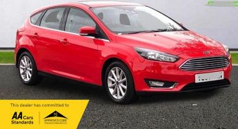 Ford Focus 1.0 TITANIUM SAT NAV PARK SENSORS CRUISE BLUETOOTH NEW TIMING BE