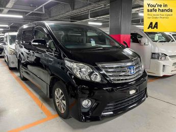 Toyota Alphard 2.4 Hybrid Automatic 7 Seats 5dr ULEZ Free