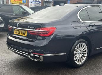 BMW 7 SERIES 3.0 730d Exclusive Saloon 4dr Diesel Auto Euro 6 (s/s) (265 ps)