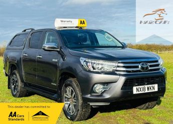 Toyota Hi Lux 2.4 D-4D Invincible X 4WD Euro 6 (s/s) 4dr (TSS, 3.5t)