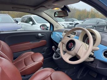 Fiat 500 1.2 Lounge Hatchback 3dr Petrol Dualogic Euro 5 (s/s) (69 bhp)