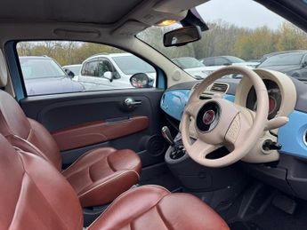 Fiat 500 1.2 Lounge Hatchback 3dr Petrol Dualogic Euro 5 (s/s) (69 bhp)