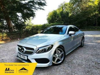 Mercedes C Class 2.1 C220d AMG Line (Premium Plus) G-Tronic+ Euro 6 (s/s) 2dr
