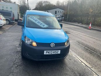 Volkswagen Caddy C20 TDI - NO VAT TO PAY LONG WHEEL BASE TWIN SIDE LOADING DOORS 