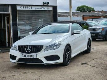 Mercedes E Class 2.1 E250 CDI AMG Sport Cabriolet G-Tronic+ Euro 5 (s/s) 2dr