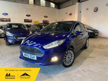 Ford Fiesta 1.0T EcoBoost Titanium Hatchback 5dr Petrol Manual Euro 6 (s/s) 