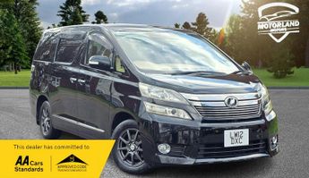 Toyota Vellfire 2.4L PETROL AUTO 8 SEATS 5 DR