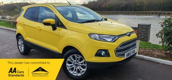 Ford EcoSport 1.0T EcoBoost Zetec SUV 5dr Petrol Manual 2WD Euro 6 (s/s) (125 