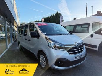 Renault Trafic LL30 SPORT EDC ENERGY DCI AUTO SAT NAV 9 SEATER 70 PLATE NO VAT 