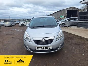 Vauxhall Meriva 1.4 16V Exclusiv MPV 5dr Petrol Manual Euro 5 (100 ps)