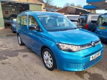 Volkswagen Caddy MAXI C20 LIFE 2.0 TDI, AUTO, 7 SEAT, 1 OWNER, FULL HISTORY, BLUE