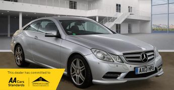 Mercedes E Class 2.1 E220 CDI BlueEfficiency Sport Coupe 2dr Diesel G-Tronic+ Eur